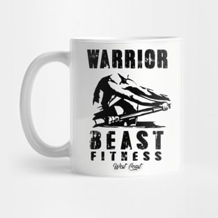 Row Warrior Beast Fitness Mug